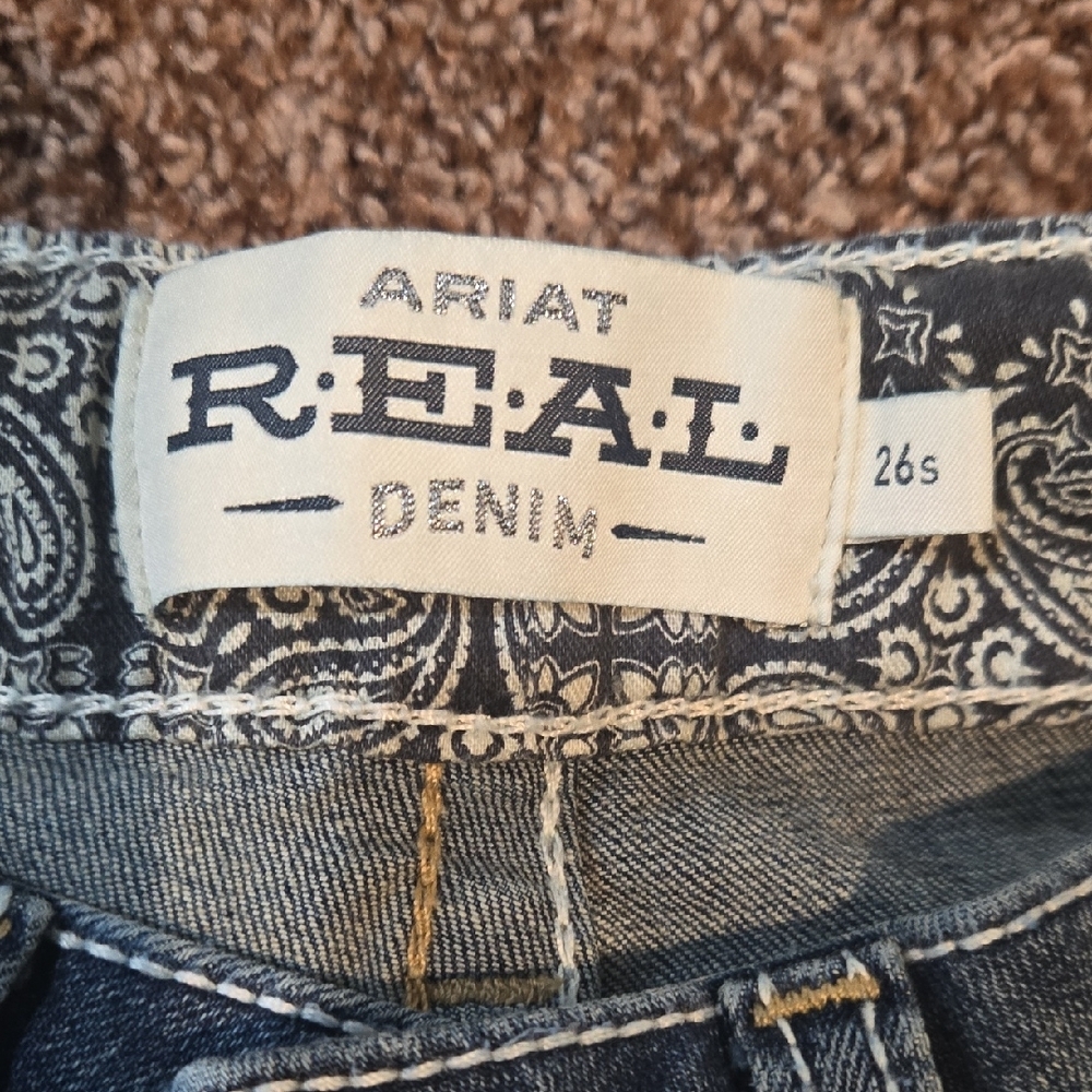 Ariat Blue Boot Cut Jeans with Classic Style - Picture 8 of 8
